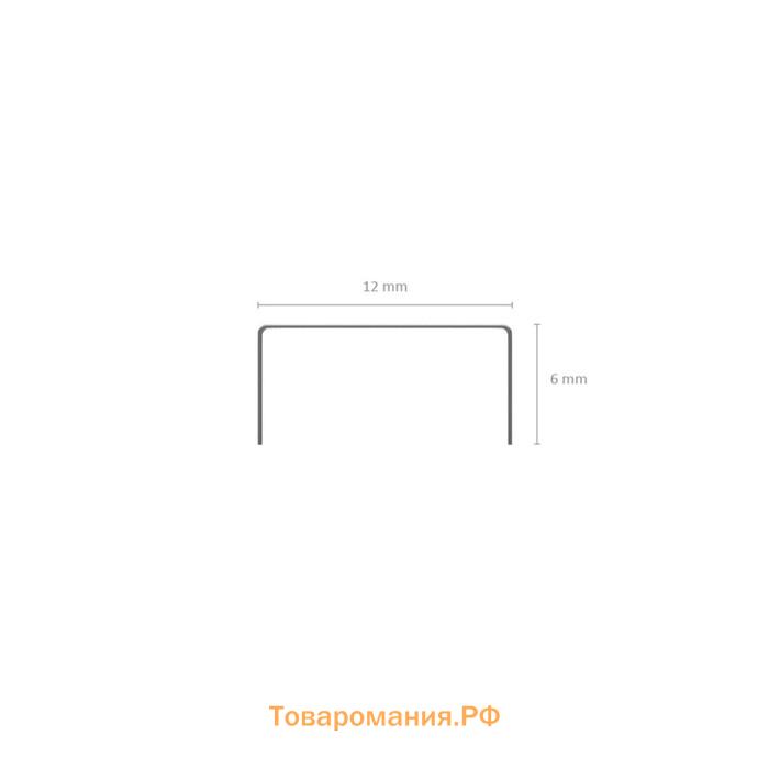 Скобы металлические № 24/6, ErichKrause, заточенные, для степлера, с усиленной пробивной способностью, 1000 штук