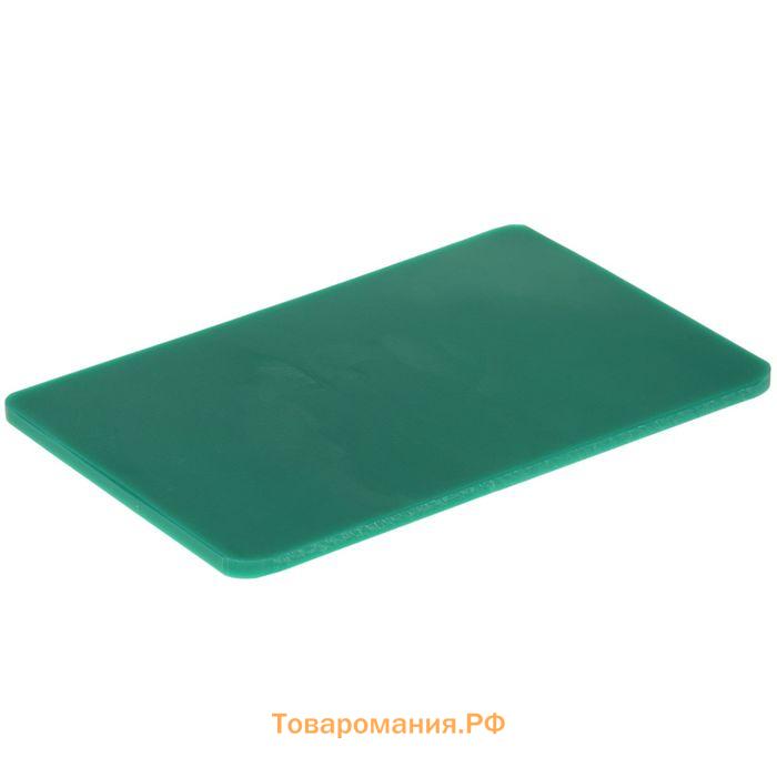 Доска профессиональная разделочная Hanna Knövell, 60×40×1.8 см, зелёная