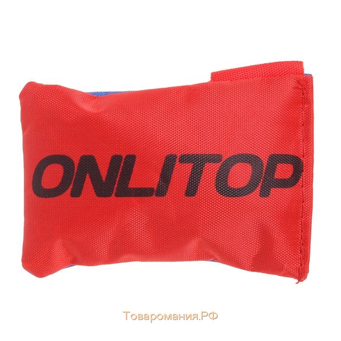 Мешочек для метания ONLYTOP, вес 100 г, цвета МИКС