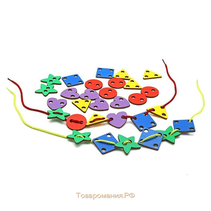 Шнуровка "Геометрические фигуры"