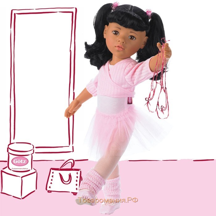 Кукла Gotz «Ханна балерина», азиатка, размер 50 см