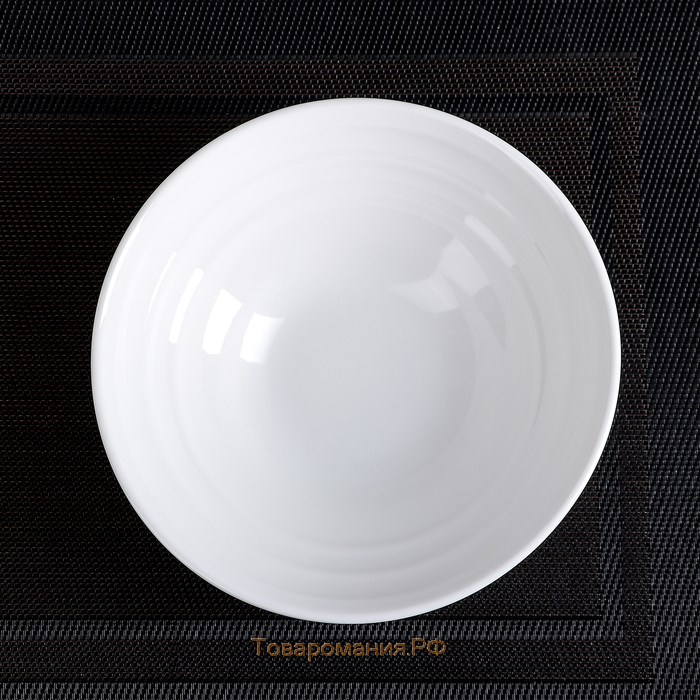 Салатник фарфоровый Wilmax, 780 мл, d=18,5 см, цвет белый