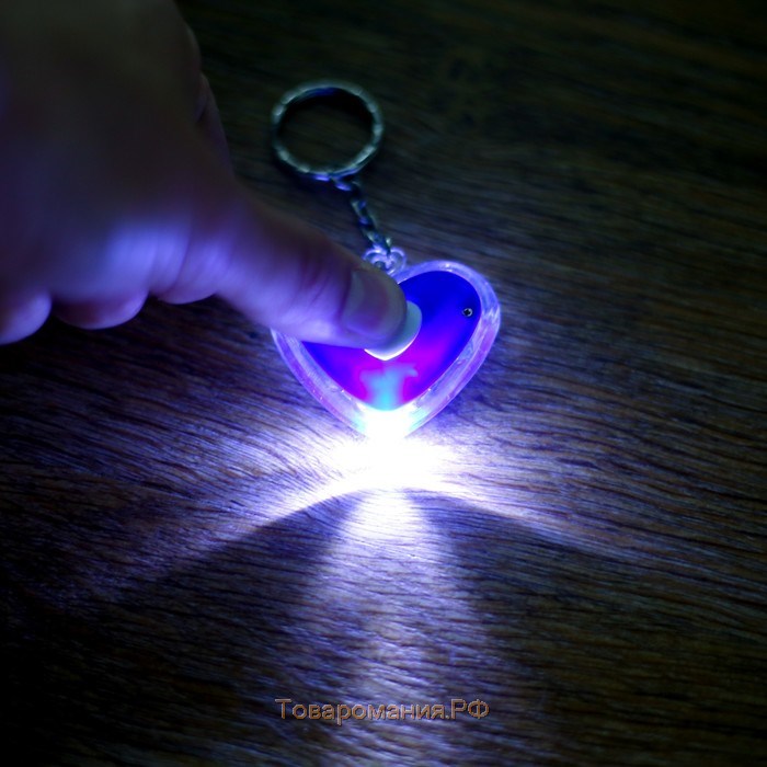 Набор подарочный 2в1 (ручка, фонарик в форме сердца)