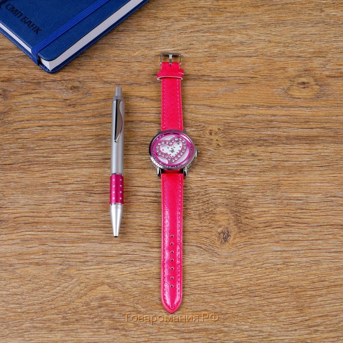 Набор подарочный 2в1 (ручка, часы)