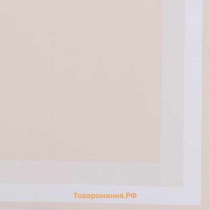 Плёнка в листах, розовый 58 x 58 см