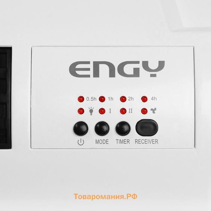 Тепловентилятор Engy N11, керамический, настенный, 2000 Вт, 2 режима, белый