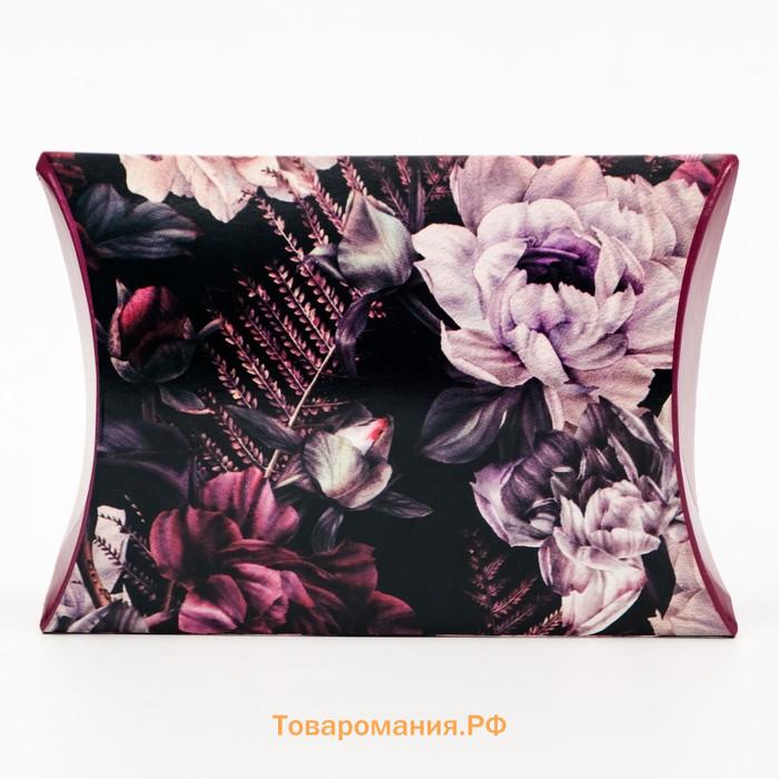 Коробка складная "Цветы осени", 11 х 8 х 2 см