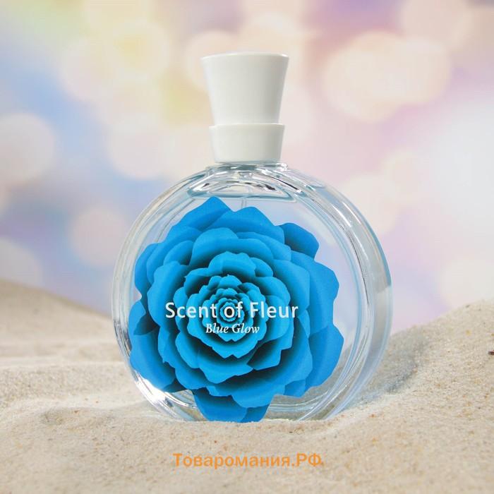 Туалетная вода женская Scent of Fleur Blue Glow, 100 мл (по мотивам Eclat A`Arpege (Lanvin)