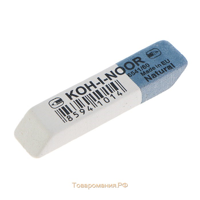 Ластик Koh-I-Noor каучук Sanpearl 6541/56-60, бело-синий