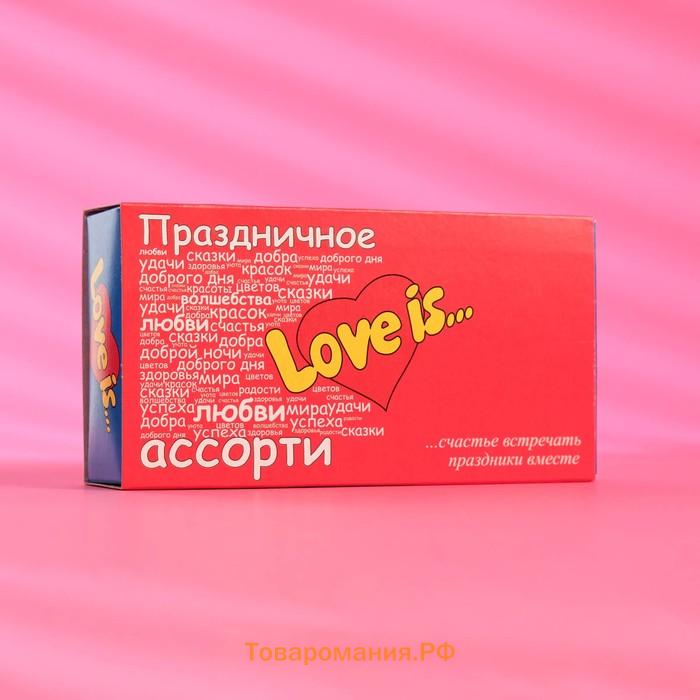 Жевательная резинка LOVE IS МОЗАИКА, ассорти вкусов, 4.2 г