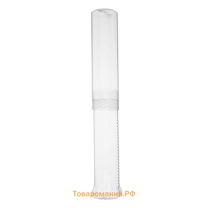Пенал для кистей ЗХК, телескопический 21-37 см, пластиковый, DK11311