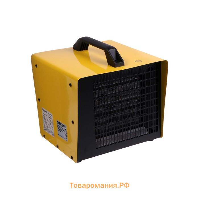 Тепловентилятор Centek CT-6031, профессиональный, 1000/2000/3000Вт, 35м², 3 режима