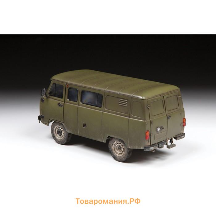 Сборная модель-машина «Российский автомобиль УАЗ 3909», Звезда, 1:35, (3644)
