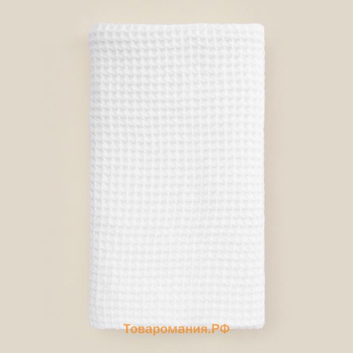 Полотенце вафельное SL HOME: Basic "Блан де Блан" 30х60 см, 100% хлопок, 340 г/м2