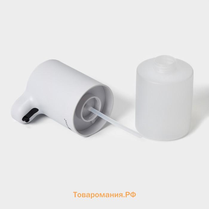 Дозатор - диспенсер для мыла SAVANNA, сенсорный, дозатор пенка, 350 мл, белый