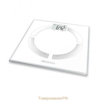 Весы напольные Medisana BS 444 Connect, электронные, до 180 кг, белые