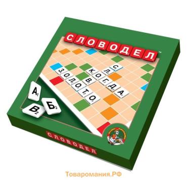 Настольная игра «Словодел», 2-4 игрока, 7+