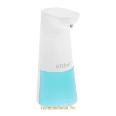 Диспенсер мыла-пены Kitfort KT-2043, 2.5 Вт, сенсорный, 250 мл, 3хАА