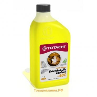 Антифриз Totachi ELC -40 C, жёлтый, 1 л