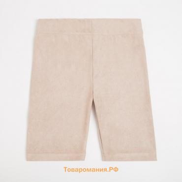 Велосипедки детские MINAKU: Casual Collection KIDS цвет грязно-розовый, рост 152