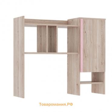 Надстройка для стола «Лайк 28.01», 1190 × 290 × 1010 мм, цвет дуб мария / роуз