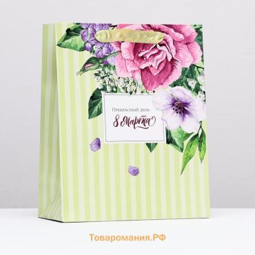 Пакет ламинированный «Прекрасный день», 26×32×12 см