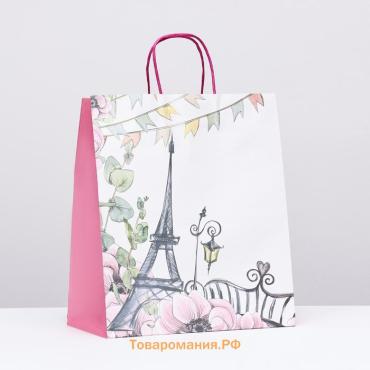 Пакет крафт «Прекрасных моментов» 32×19.5×37 см